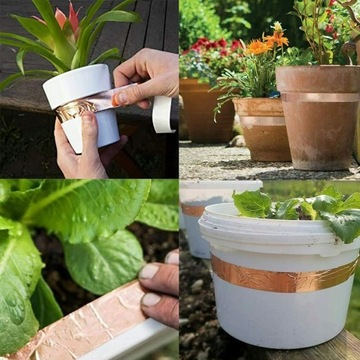 25 МЕТРОВ! МЕДНАЯ ПОЛОСКА ДЛЯ УЛИТОК 50мм 25м