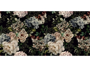 Mata ochronna na biurko 120x60 piwonie pastelowe