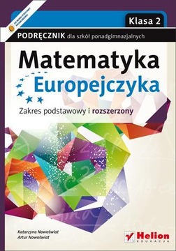 .Matematyka Europejczyka LO 2 podr. ZPR Helion