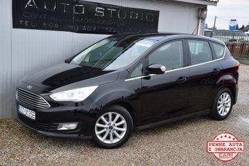 Ford C-MAX II Grand C-MAX Facelifting 1.5 TDCi 120KM 2015 Ford C-MAX Nowy-Model Duza-Nawigacja Klimatronic Tempomat Komputer 1.5