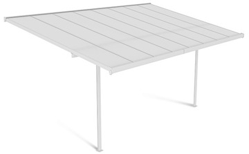 WIATA altana TARASOWA GARAŻOWA DUŻA zadaszenie UV przyścienna 436x305 cm
