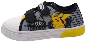 POKEMON PIKACHU trampki Tenisówki świecący spód PUDEŁKO rozm. 31- 19,5 cm
