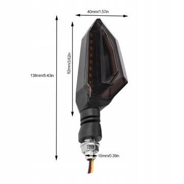 СВЕТОДИОДНЫЕ ИНДИКАТОРЫ ПОВОРОТОВ ДЛЯ МОТОЦИКЛОВ 2 ШТ.