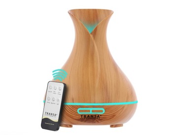 Dyfuzor Zapachowy Aromaterapia Pilot Timer LED AromaBright Transa 300 ml