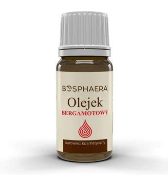 OLEJEK ETERYCZNY BERGAMOTOWY BOSPHAERA BERGAMOTKA NA STRES CYTRUSOWY 100%