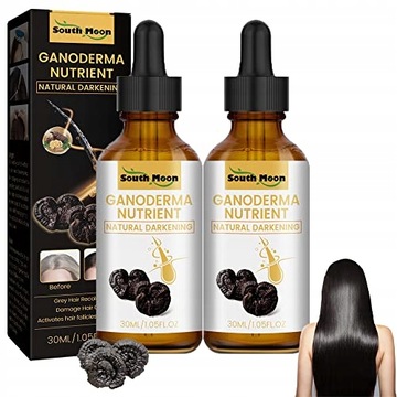 Serum przeciw siwieniu włosów Ganoderma Odżywka