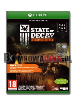 State of Decay: Year-One Survival Edition [XBOX ONE] gra akcji