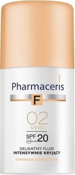 PHARMACERIS F COVERAGE-CORRECTION Fluid intensywnie kryjący 02 SAND 30 ml