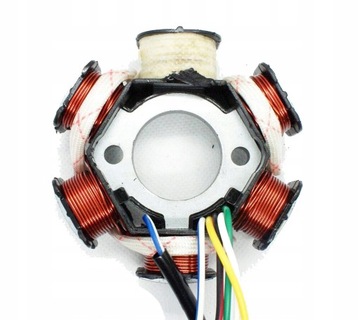 Iskrownik Stator Magneto 4T 139FMB 6 Cewek Motorower Quad Cross Czoper ATV