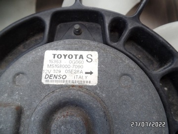 ВЕНТИЛЯТОР РАДИАТОРА TOYOTA AVENSIS T25 1227508402