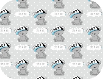 Pielucha Flanelowa 70x80 Miś Boy Sz