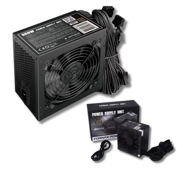 Zasilacz Komputerowy ATX 600W PFC 80 Bronze Gembird