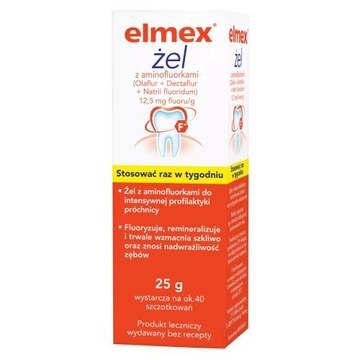 ELMEX Żel do fluoryzacji - 25 g