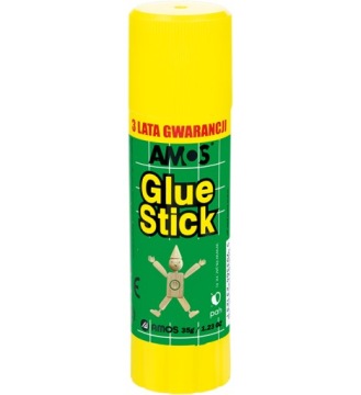 KLEJ W SZTYFCIE AMOS Glue Stick PVP 35G