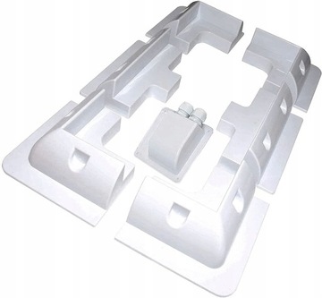 МОНТАЖНЫЙ КРОНШТЕЙН ДЛЯ СОЛНЕЧНЫХ ПАНЕЛЕЙ ДЛЯ КАМЕРЫ, БЕЛЫЙ