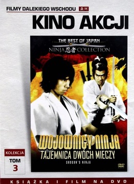 WOJOWNICY NINJA DVD Booklet DALEKIEGO WSCHODU FOLA