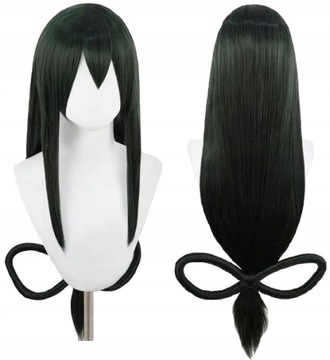PERUKA WŁOSY TSUYU ASUI ACADEMIA ANIME COSPLAY