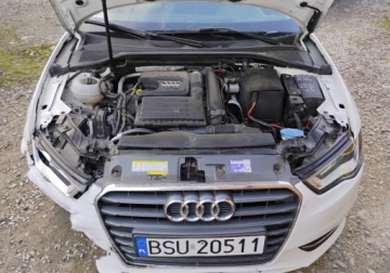Audi A3 8V Hatchback 3d 1.4 TFSI CoD ultra 150KM 2016 Audi A3 Sportback 2016r, SALON POLSKA. 1.4 Benzyna. Uszkodzony tyl i prawy., zdjęcie 4