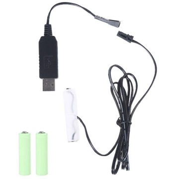 do 4AA Eliminator baterii zasilacz USB wymień bate