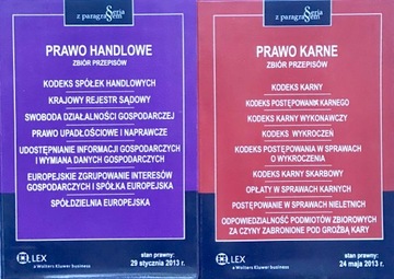 prawo karne + prawo handlowe
