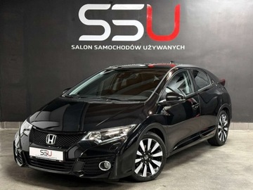 Honda Civic IX Hatchback 5d Facelifting 1.4 i-VTEC 100KM 2016 Honda Civic 1.4 16V 100 KM Elegance Kamera Nawigacja LED ALU Gwarancja SSU, zdjęcie 2