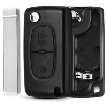 OBUDOWA KLUCZYKA PILOT DO CITROEN C3 C4 C5 BERLINGO PEUGEOT PARTNER