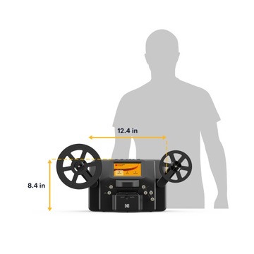 KODAK REELS Сканер слайд-негативов с непрерывной разверткой 8 мм Super 8 мм 1296p