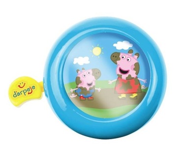 СВИНКА ПЕППА КОРЗИНА ВЕЛОСИПЕД КОЛОКОЛЬЧИК БУТЫЛКА