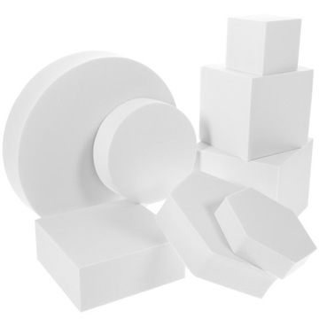 8 sztuk Geometria Cube Zdjęcie Rekwizyty Kosmetyki Zdjęcie