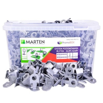 SZYBKI SYSTEM POZIOMOWANIA PŁYTEK 900 klipsów