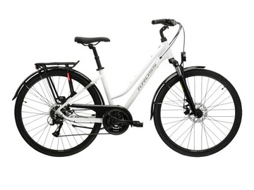 Rower Kross Trans 3.0 2024 rama DL 19 cali Biały Warszawa Wesoła