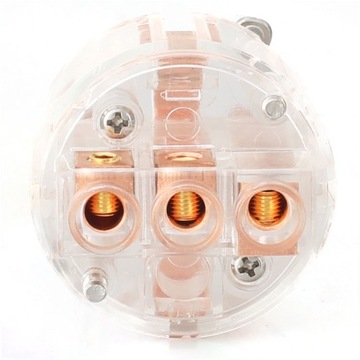 Выборг ВЭ503 - Медная вилка электропитания Schuko