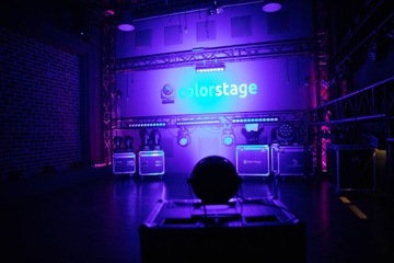ZESTAW 4X COLORSTAGE ZEN PAR LED RGBW 14x10 DMX