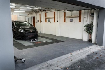 пол, ВРЕМЕННОЕ напольное покрытие ПВХ-плитка ECO BLACK