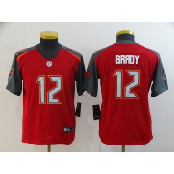 Damska koszulka Camisa Tampa Bay Buccaneers 2023 Tom Brady, amerykańskie koszulki