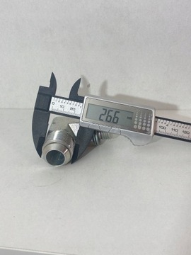 Адаптер АЛЬФА-ГОММА. JIC 3/4 U1/16 I P1/2 метрический