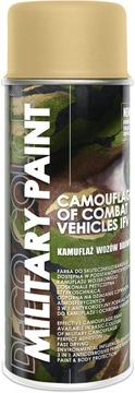 Farba spray MILITARY wojskowa 1001 MAT piaskowa