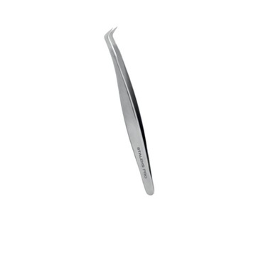 Серебряный пинцет для ресниц Сталекс Эксперт ТЭ-40/12