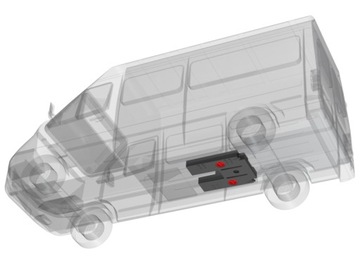 Бак для грязных сточных вод 67л Renault Master с 2010 года для шасси автобуса