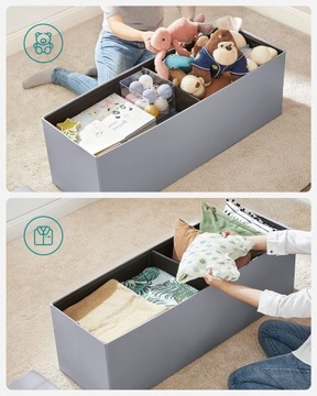 Складная скамья контейнера с хранением