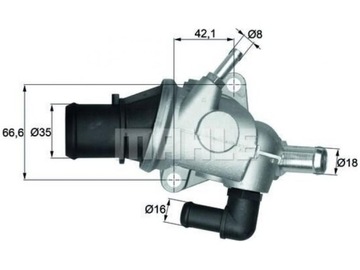 TERMOSTAT LANCIA LYBRA 1.7 SW