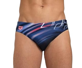 kąpielówki męskie Slipy Arena Shading czarne rozmiar D 7, 38, XL