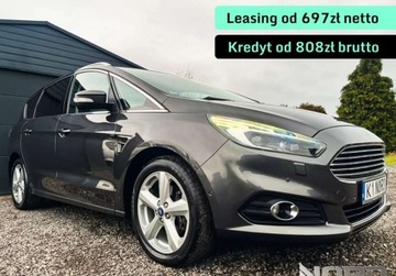 Ford S-Max II Van 2.0 TDCi 180KM 2015 Ford S-Max Bezwypadkowy, FV23, 4x4, KredytLeasing, Titanium, gw.12m gethelp