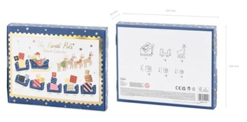 АДВЕНТ-КАЛЕНДАРЬ ДЛЯ ДЕТЕЙ НА САНЯХ Санты