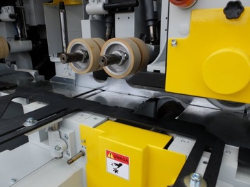 Четырехсторонний строгальный станок мокрого типа, 6 головок + универсальный Leadermac 723 29/22