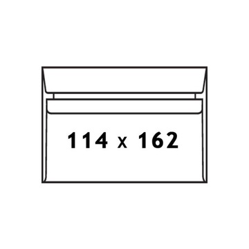 Стандартный конверт самоклеящийся NC C6 SK 10x 50 шт.