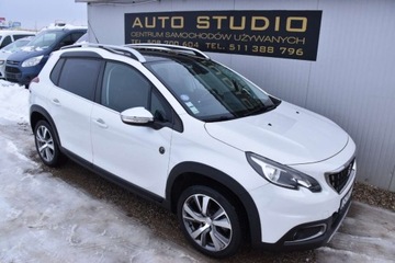 Peugeot 2008 I SUV Facelifting 1.2 PureTech 110KM 2018 Peugeot 2008 NaviKamera SkoraAlcantara Ambiente Led Panorama Klimatronic, zdjęcie 36