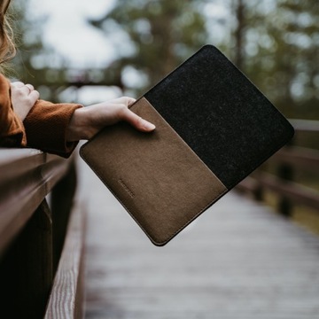 Фетровый чехол для iPad Pro 12,9 дюйма – АНТРАЦИТ