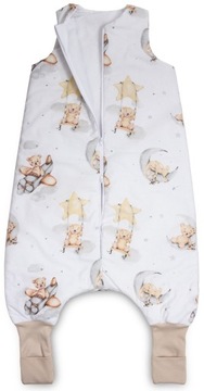 ŚPIWOREK do spania z NOGAWKAMI i SKARPETKAMI 1,0 Tog rozmiar 86-104 M