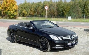 Mercedes Klasa E W212 Limuzyna 350 CGI BlueEFFICIENCY 292KM 2010 Mercedes-Benz Klasa E 350CGI 292KM Kabriolet Avantgarde Super stan Orygina